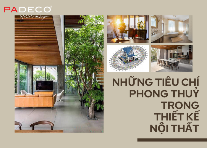 Những Tiêu Chí Phong Thuỷ Trong Thiết Kế Nội Thất