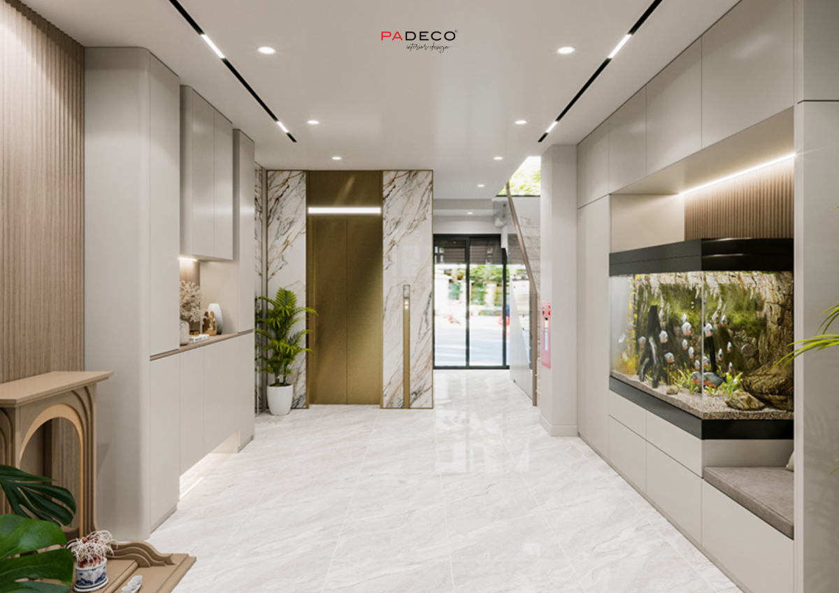 Dự án Thiết kế và thi công trọn gói Nhà phố 7 tầng Quận 3 - Padeco