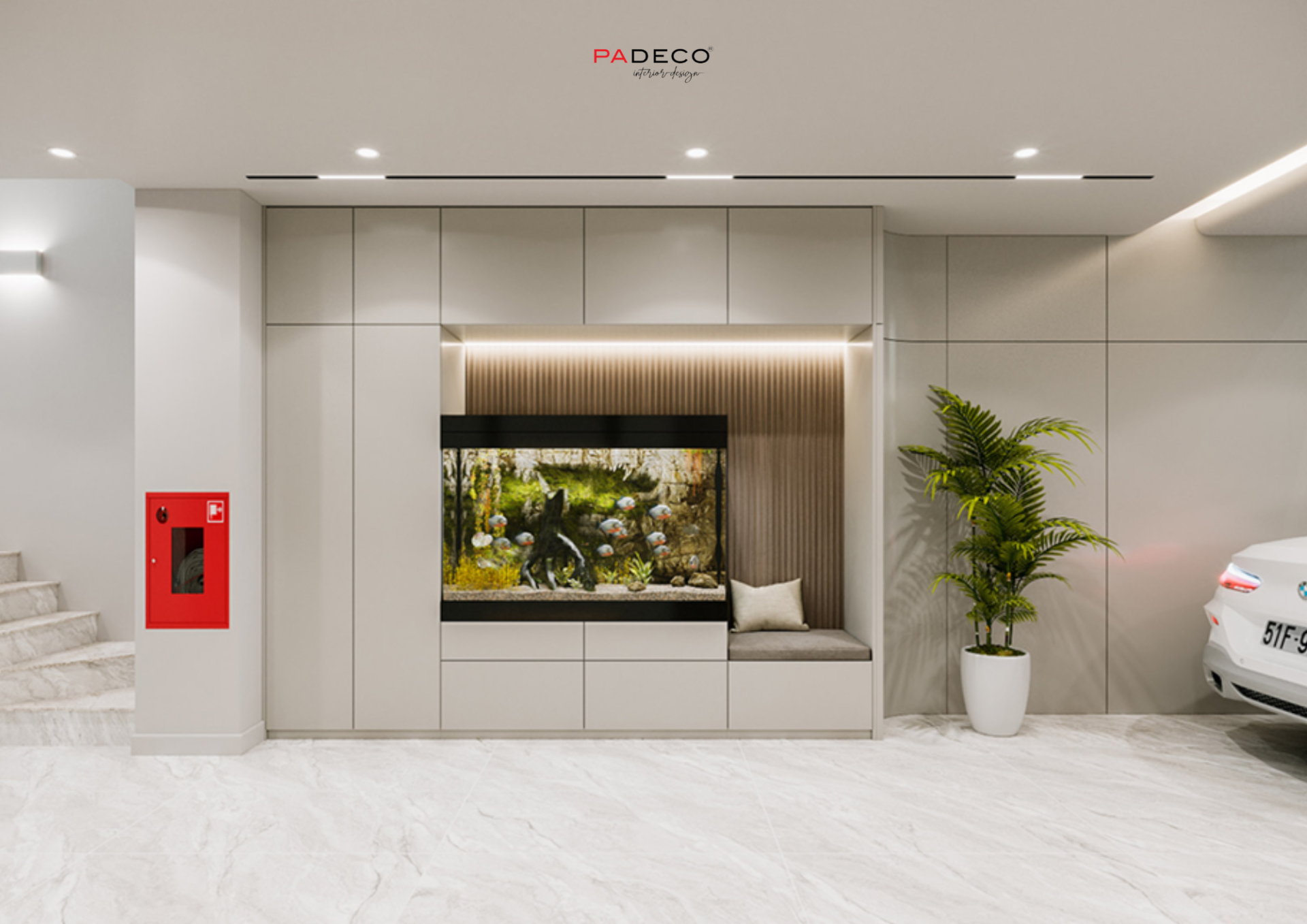 Dự án Thiết kế và thi công trọn gói Nhà phố 7 tầng Quận 3 - Padeco